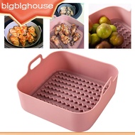 【Biho】AirFryer Silicone Pot Multifunctional Air Fryers Oven Accessories Round