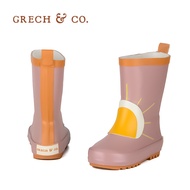GRECH u0026 CO.兒童雨鞋/ ＃26/ 17.5CM/ 藕粉