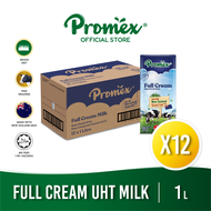 Promex Grass-fed UHT Full Cream Milk (1L) x12