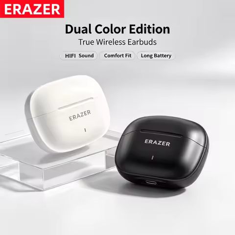ERAZER HT82 Wireless Earphones Bluetooth 5.4 Earbuds HiFi Audio Deep Bass Headphones For Music Lover
