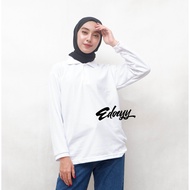 T-Shirt Women's Long Sleeve WhitePOLO Shirt - Women's Long Sleeve Collared Shirt