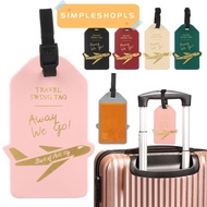 SIMPLESHOPLS Baggage Labels Address Aeroplane Name Bag Tag