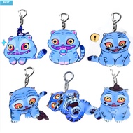 [K-Pop Demon Hunters] Duffy Tiger Keyring 6pcs Set – Jak Hodo Official #KpopMerch #Keychain