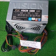 Nguồn Vision 650W (đã sử dụng) tặng kèm dây nguồn