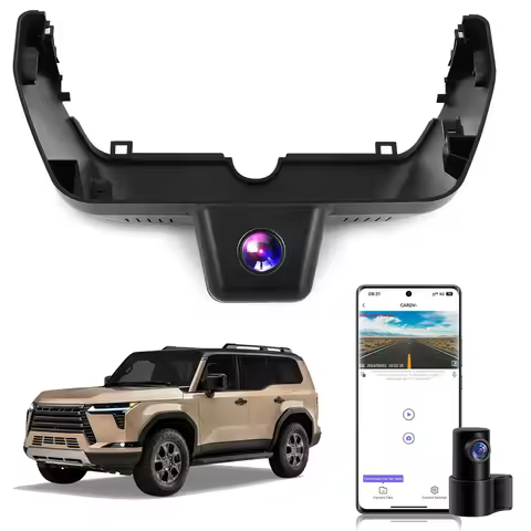 Front 4K +Rear 1080P Dash Cam fit for Lexus GX550 Premium Luxury Overtrail 2024 2025 (3rd Gen/J250),