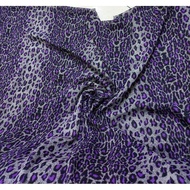 Kain meteran Ceruty motif | Bahan Ceruti motif macan | Bahan gamis