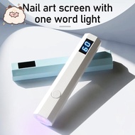 Finger Nails Uv Light, glonail stickers kit with uv light, Glonail Stickers Kit with UV Light, Handh