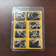 [Mina Shop] 8 Pcs Puzzle Ring