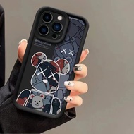 Casing Realme 14 Pro Plus 5G 14X 5G 14 Pro 14 Plus C75 4G C75X 4G Note 60X Cartoon Violent Bear Full