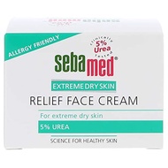 Sebamed Extreme Dry Skin Relief Face Cream 5% Urea. 1.7 Fluid Ounces - 50ml