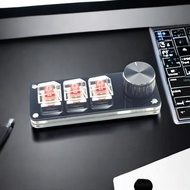 Customized Keyboard Mini 3-Key Keyboard Customized Hot Plug One-Handed Macro Shortcut Key Copy Paste