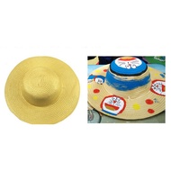 Creative Graffiti Painting Straw hat Diy Straw hat Kids art drawing hat
