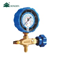 HONGSEN 1 WAY MANIFOLD GAUGE R410A/R22/R134A/R404A HS-466