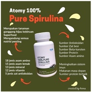 ATOMY Spirulina pure 100% original 120 Capsules | Meningkatkan kekebalan tubuh