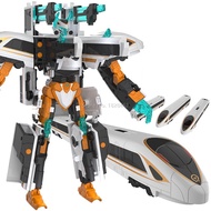 Original 3 IN 1 China High-Speed Railway Super Train Robot Transformation Toy Deformation Train Acti