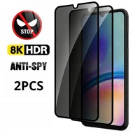 1-2Pcs Anti Spy Tempered Glass For Umidigi G9T G9C G9A G9 G5A G5 Mecha 5G Privacy Black Edge Screen 