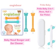 Brand New Frida Baby 3-in-1 Nose Nail Ear Picker/oogiebear Baby Nasal Booger and Ear Nose Cleaner Re