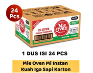 Mie Oven Mi Kuah Iga Sapi 24pcs (1 Dus)