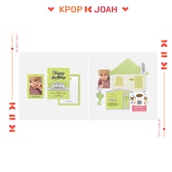 (POUCH PACK / PARTY CARD) SAKUYA (NCT WISH) - 2025 ARTIST BIRTHDAY MD (6th Jan.2026)