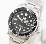 seiko 5 Sports Automatic นาฬิกาผู้ชาย สายสแตนเลส รุ่น SNZF17K1 (ของแท้ รับประกันศูนย์)