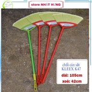 Chổi Cán Sắt Sợi Cước Mềm Mịn Hàng Xuất Khẩu KLEEX K47 Cao Cấp Chổi Quét Nhà Đẹp