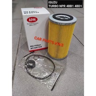 (100% ORIGINAL ) APM OIL FILTER ISUZU TURBO NPR 4BB1 4BD1 ( 9885111942 )