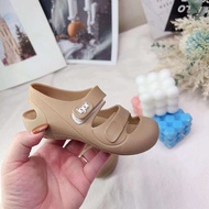 2022 Spanish IGOR Sandals Woven Childrens Shoes Hollow Velcro Baotou Mens And Womens Soft Rubber Sho
