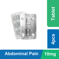 Buscopan 10mg Tablet l 4pcs l Hyoscine Butylbromide