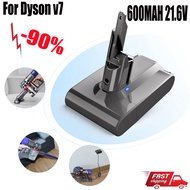 ☄✑ 6000mAh 21.6V For Dyson V7 battery Motorhead Animal Trigger Car Boat Absolute V7 Replacement Battery Handheld Vacuum Cleaners
