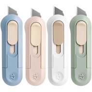 4-Pack Ultimate Utility Knife Set – Retractable Box Cutter, Letter Opener & Craft Knife for Home, Of