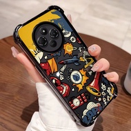 Casing hp For Xiaomi Redmi 14C 4G 14C 5G A4 5G 14R 5G poco C75 4G C75 5G M7 5G Case Comic Style Rock