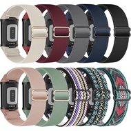 10 Pack Stretchy Nylon Band Compatible with Fitbit Charge 6 Bands for Women Men, Elastic Soft Sport 