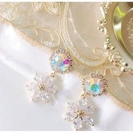 korean shipping diamond earring