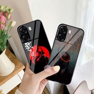 HP OPPO A6X 4G 5G Glass Softcase - Case OPPO A6X 4G 5G Cool Motif Casing - OPPO Casing (U 599)