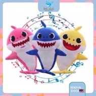 🐳[32cm Singing + Glowing Shark Dododo Pinkfong Animal Toys Plush Toys Stuffed Toys Shark Dododo
