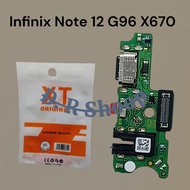Infinix Note 12 G96 X670 Flexible Charging Connector Board Case MIC IC Infinix Note 12 G96 HF