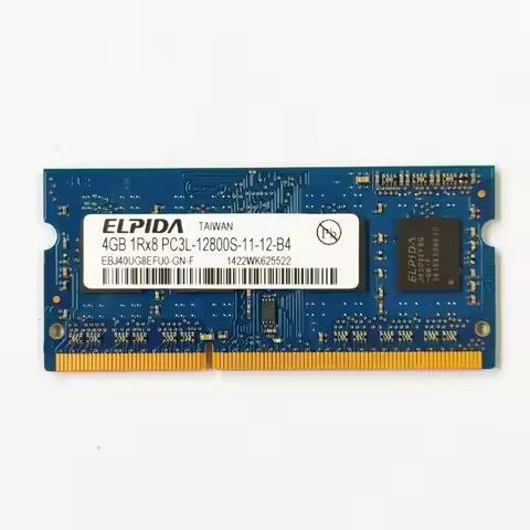 ELPIDA RAMs DDR3 4GB 1600MHz Laptop memory ddr3 4GB 1Rx8 PC3L-12800S 1.35V SODIMM 204PIN