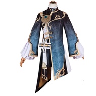 Yuanshen Game Anime cos Clothing Aoritsuki Hong Kong Feiyun Merchandise Er Young Master Xingqiu COS 