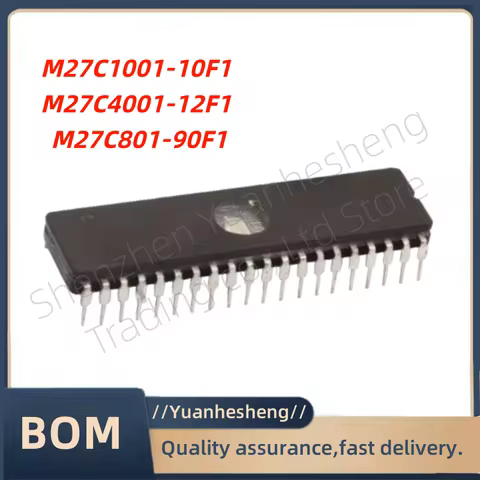 10pcs/M27C1001-10F1 M27C4001-12F1 M27C801-90F1 CDIP-32 Memory chip