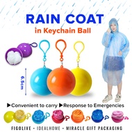 [SG Seller] Keychain Raincoat Ball for door gift / Mothers Day Gift / Corporate Gift