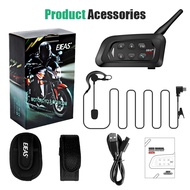 JRBAS EJEAS V4C Plus Referee Intercom Headsets 4 People Group Bluetooth Soccer Conference Referee In