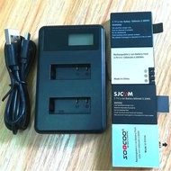 EKEN SJCAM Oril Accessories 1350/1050mAh Battery Charger For C30 M10 SJ4000 /Air/Wifi/SJ5000 H9 R H3