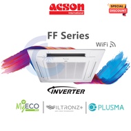 ACSON 2HP ~ 3HP Inverter Ceiling Cassette Air Cond R32 WIFI A3CKY20FF A3CKY25FF A3CKY30FF A3CKY28FF