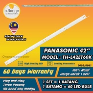 TH-L42ET60K PANASONIC 42" LED TV BACKLIGHT(LAMPU TV) PANASONIC 42 INCH LED TV THL42ET60K L42ET60K 42ET60K