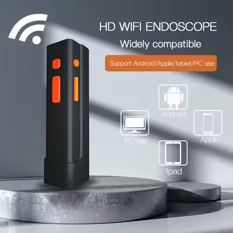 Single Dual Lens Wireless Endoscope 1080P Scope Snake Camera with 8 LED Lights P67 Waterproof Boresc