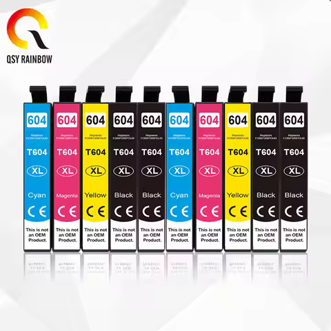604 604XL Ink Cartridge Compatible For Epson Expression Home XP 2200 2205 3200 4200 Workforce WF 293