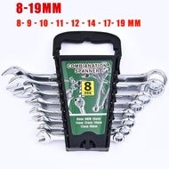 PROMO !!! Kunci Ring Set 8 pcs VICTORY Double Offset Ring Spanner Set Kunci Ring + KUNCI RING PAS SE