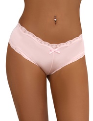 ohyeah Women Cheeky Underwear Panties Hipster Cotton Crotch Mid Waist Lace Trim Boyshorts Panties fo