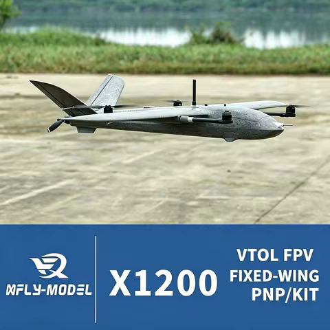XFly Model Skyward X1200 VTOL Fixed-wing FPV Platform RC Aircraft (Transmitter, Receiver or Battery 