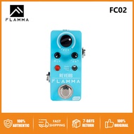 FLAMMA FC02 Electric Guitar Pedal Reverb Effects Pedal with Studio Church Plate Effects True Bypass 